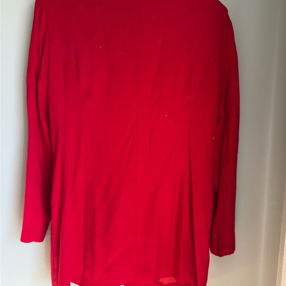 Vintage Red Women's Suit - Picture 4 of 11